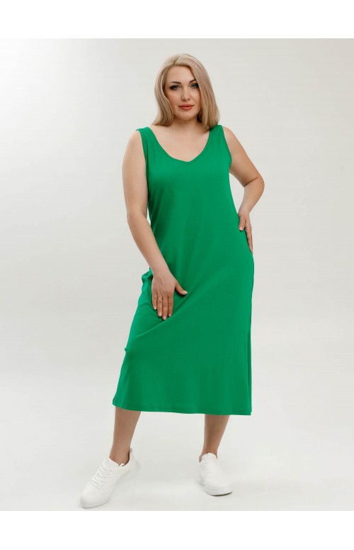 Платье женское КП1437 зелёный