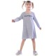 Платье детское Happyshmot ФП5019П1 серый меланж
