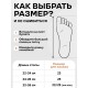 Набор женских носков НКЛН-1М махр, цвет ассорти, 4 пары