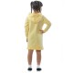 Платье детское Klery шашки ФП5013П1 желтый