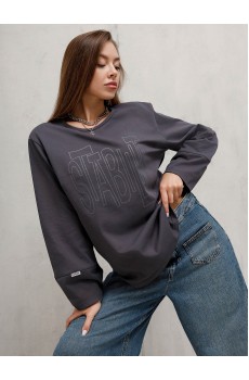 Лонгслив женский stability КЛ1546П1 серый Лонгслив женский stability КЛ1546П1 серый