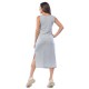 Платье женское Minimal КП1437П1 светло-серый меланж