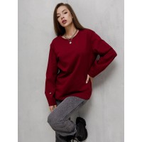 Лонгслив женский КЛ1546 бордовый