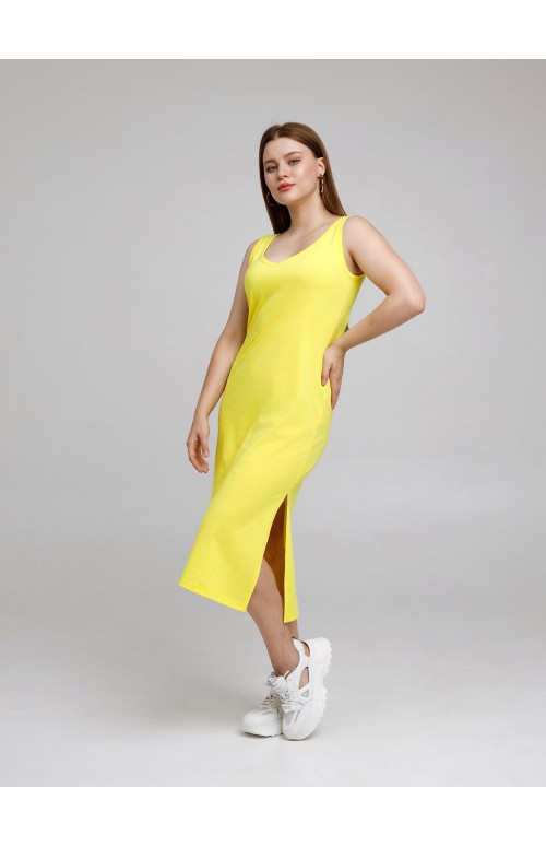 Платье женское КП1437 лимонный