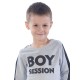 Свитшот детский Boy session ФС5016П2 серый меланж