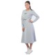 Платье женское Light КЛП1447П1 серый меланж