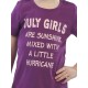 Платье детское JULY GIRLS КП5015П3 фиолетовый