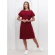 Платье женское КП1430 бордовый