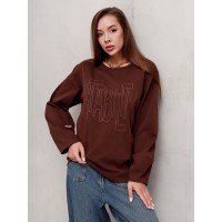 Лонгслив женский stability КЛ1546П1 коричневый