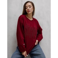 Лонгслив женский stability КЛ1546П1 бордовый