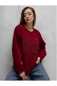 Лонгслив женский stability КЛ1546П1 бордовый Лонгслив женский stability КЛ1546П1 бордовый