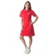 Платье-поло женское LOVE КЛП1471П6 красный