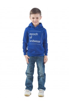 Худи детское "Epoch of knitwear" ФХ5020П1 синий