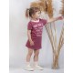 Платье детское JULY GIRLS КП5015П3 малиновый